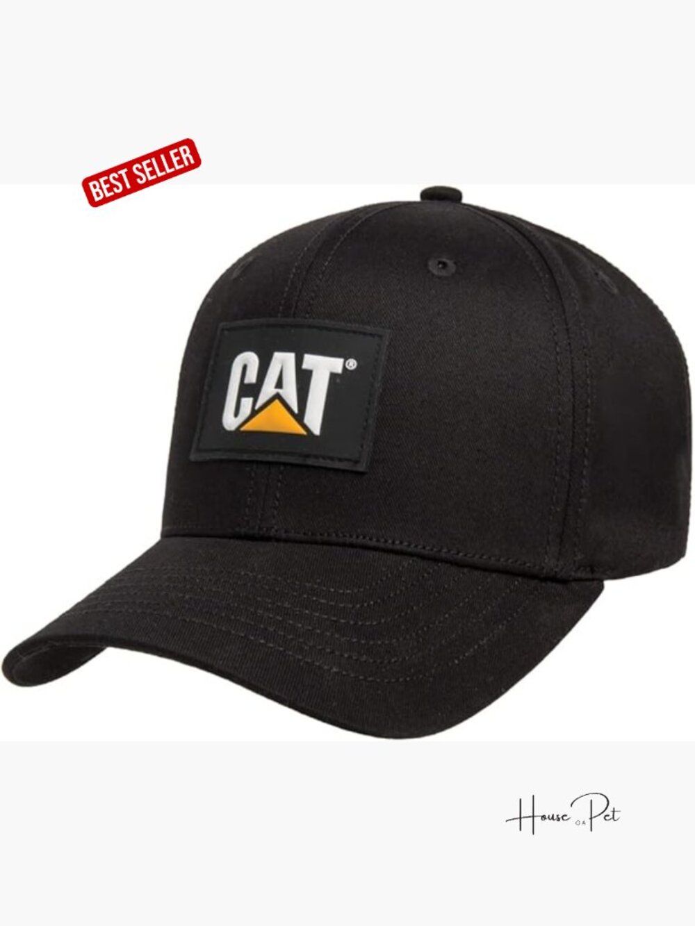 Men's Adjustable Snapback Baseball Cap With Curved Bill